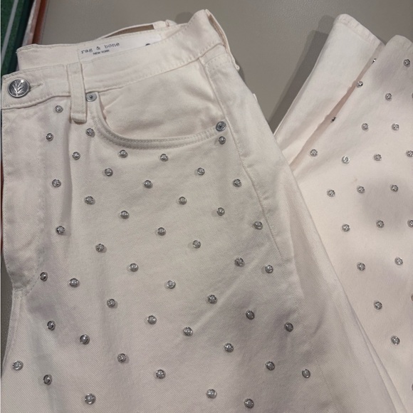 Rag & Bone studded jeans - Ankle wide leg - Picture 2 of 6